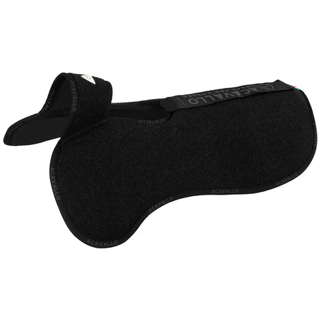 Pad Piuma WFS Pocket Double Felt Front & Rear Riser #colour_black