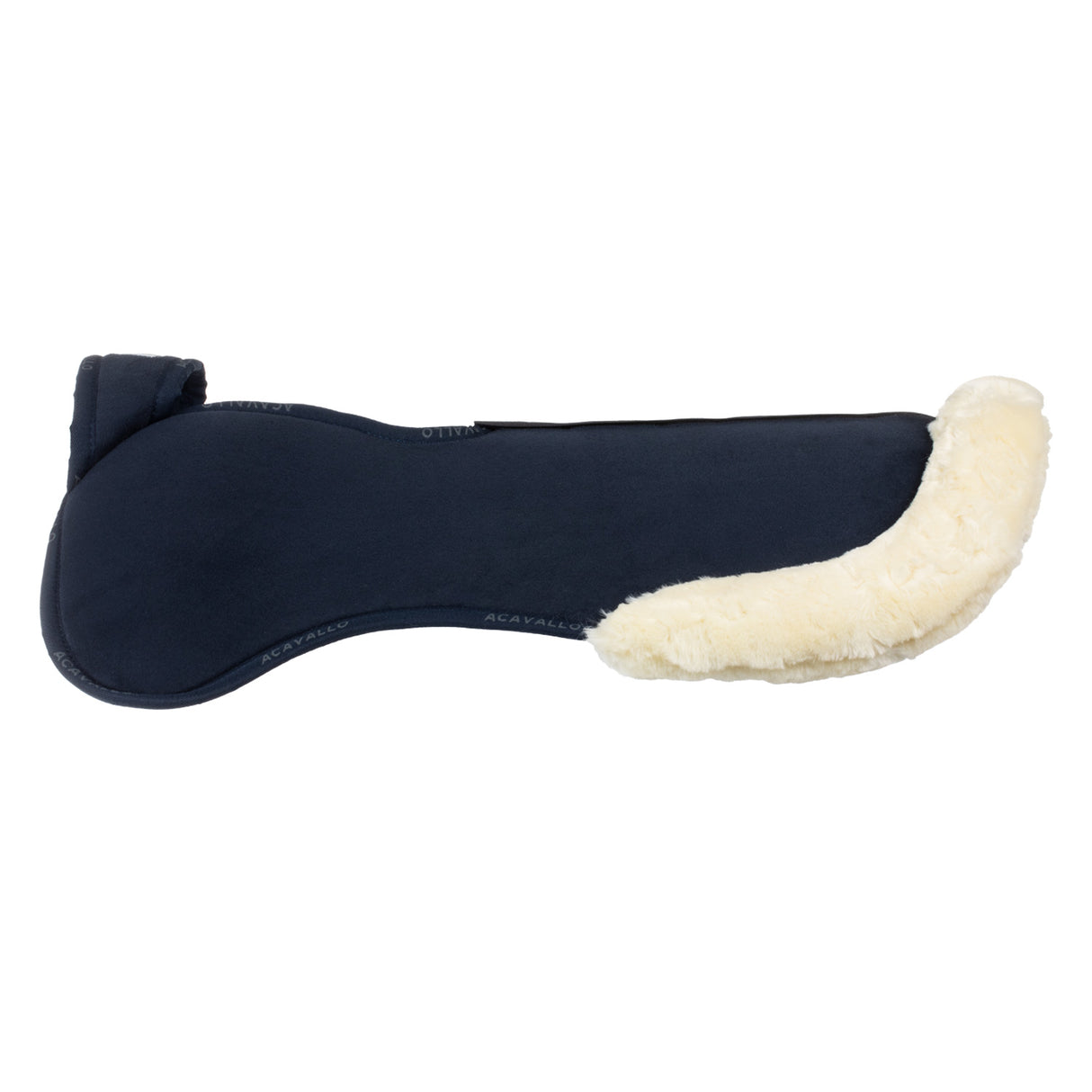 Acavallo Pad Piuma-FS WFS-FS Pocket Suede Flat #colour_blue-natural