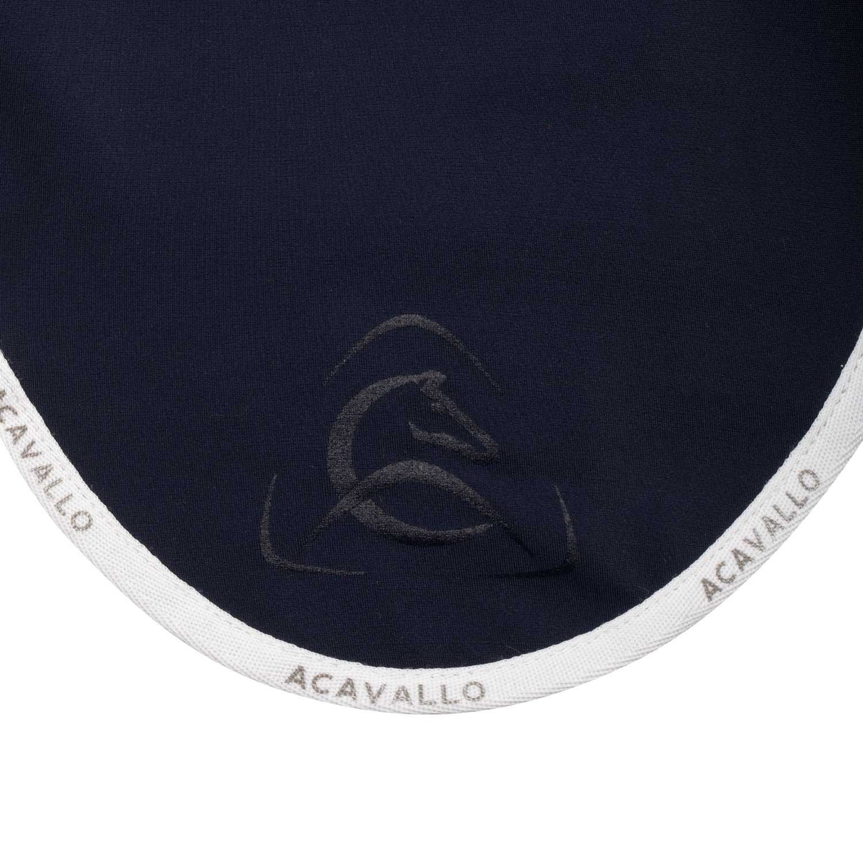 Elastane fly veil silicone logo