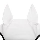 Elastane fly veil silicone logo
