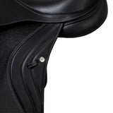 Acavallo Heidy Comfort Dressage Saddle Carbon-Kevlar Tree #colour_black