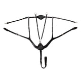 Acavallo Anatomical 5-Point Breastplate #colour_black