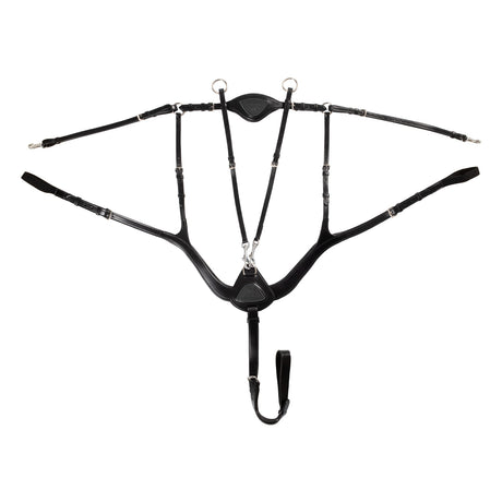 Acavallo Anatomical 5-Point Breastplate #colour_black