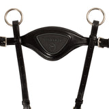 Acavallo Anatomical 5-Point Breastplate #colour_black