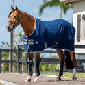Horseware Ireland Amigo Stable Sheet #colour_navy-titanium-grey-silver