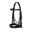 Leather dressage bridle