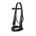 Leather dressage bridle