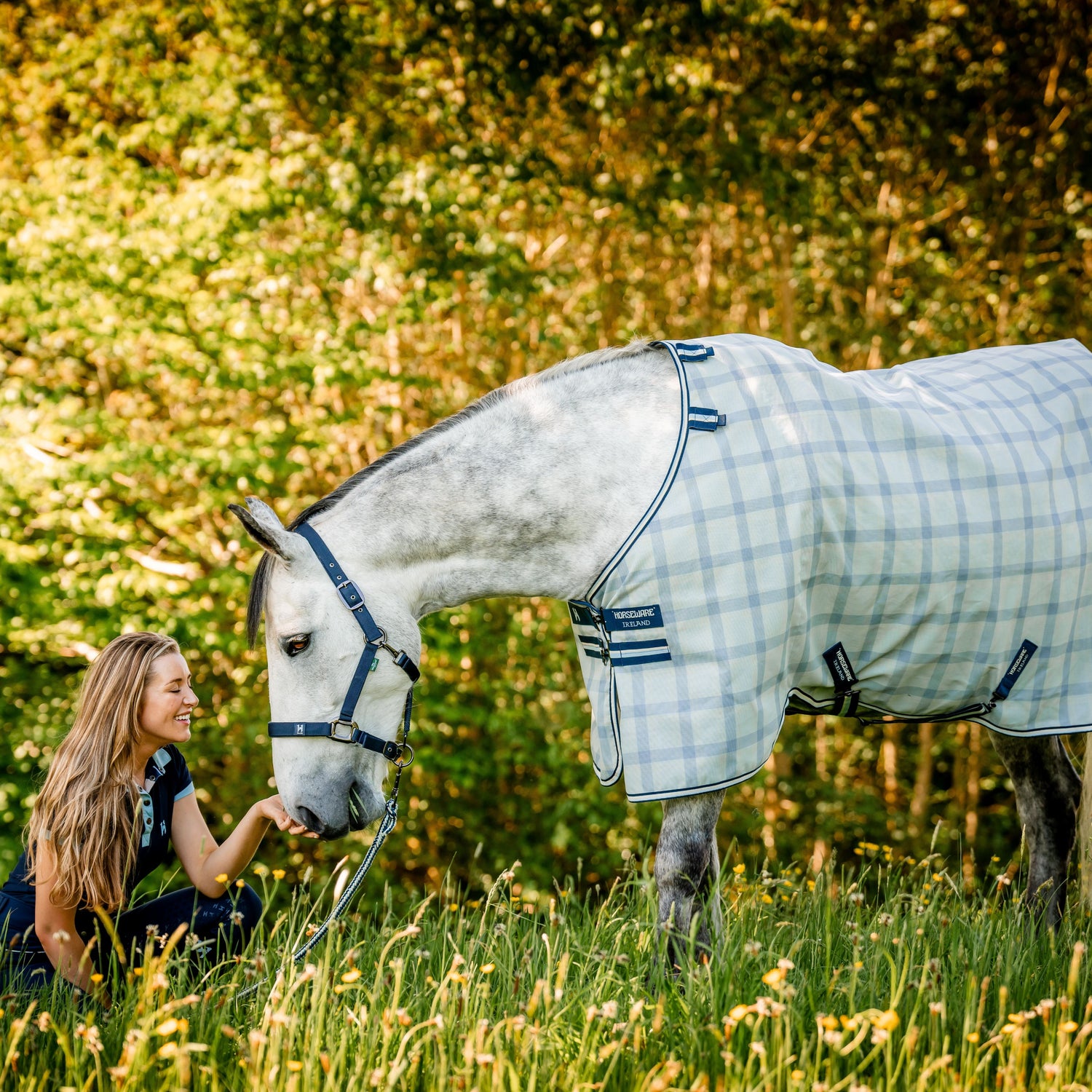 Horseware Ireland Newmarket Fly Sheet #colour_witney-navy