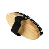 GS Equestrian & Country Wooden Body Brush #colour_black