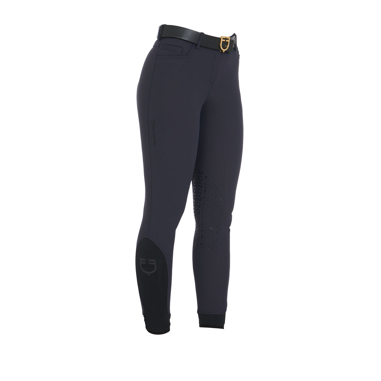 Women's slim fit grip breeches with logo