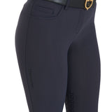 Women's slim fit grip breeches with logo