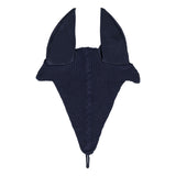 Equestro Meshing Fly Veil With Drawstring At The Noseband #colour_blue