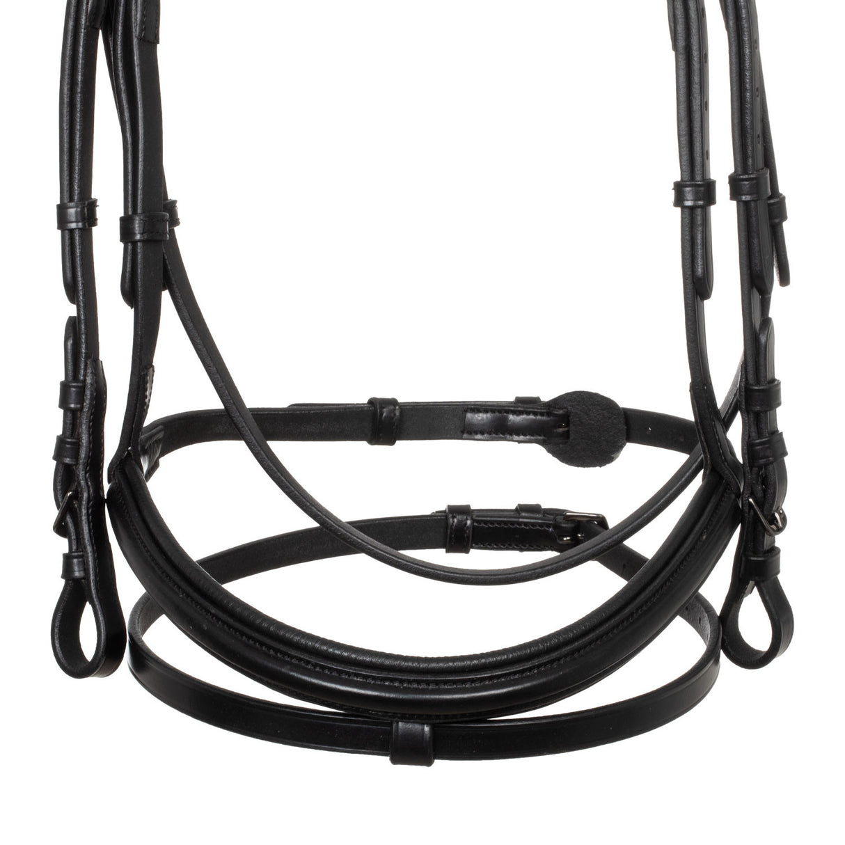 ANATOMIC LEATHER BRIDLE BLACK FITTING