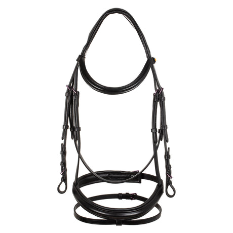 ANATOMIC LEATHER BRIDLE BLACK FITTING