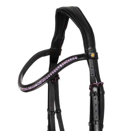 ANATOMIC LEATHER BRIDLE BLACK FITTING