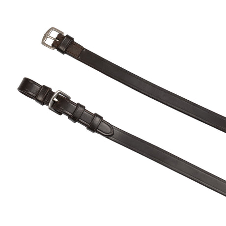 English leather reins with stainless steel handles and buckles