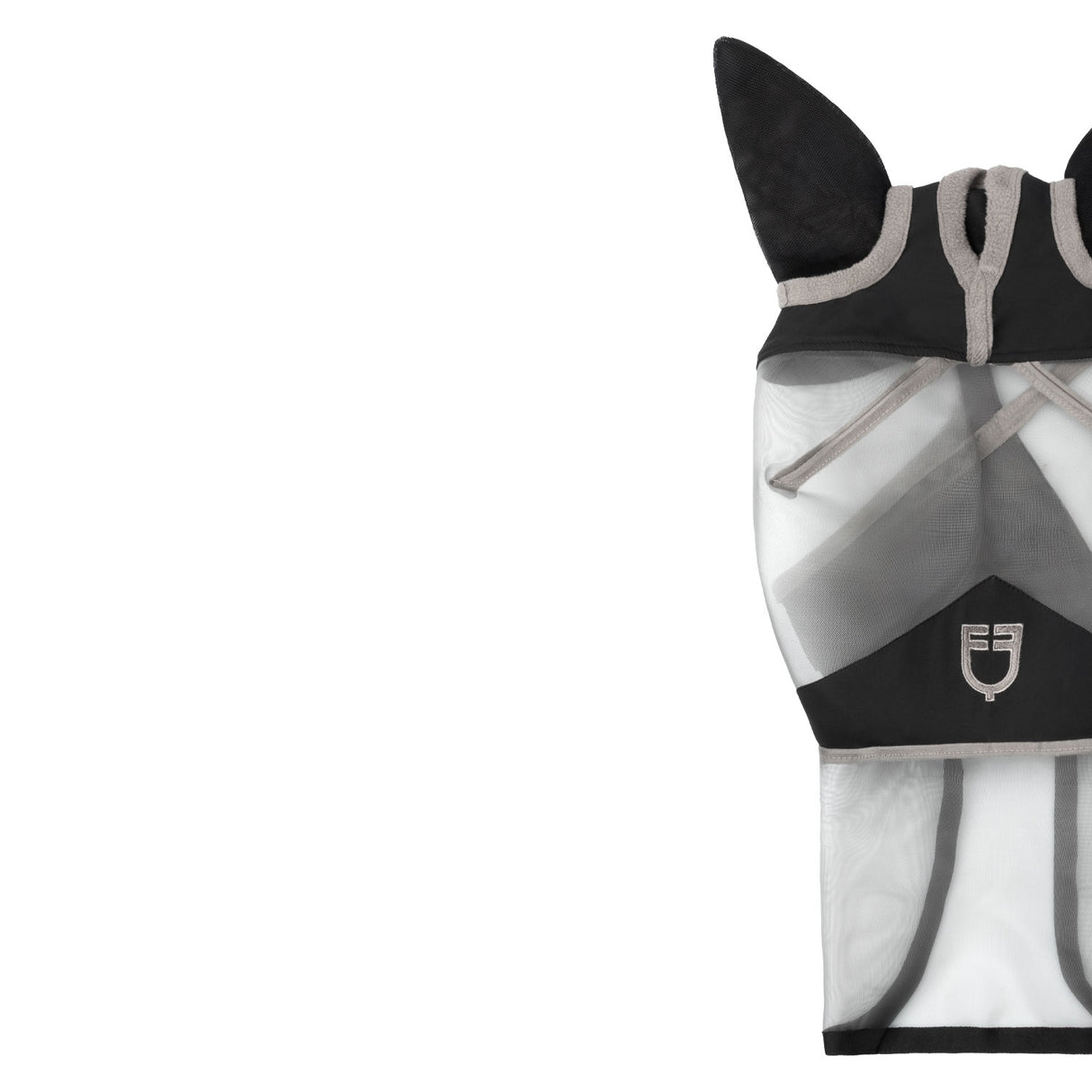 Equestro Full Face Fly Mask With Logo