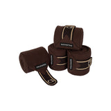 Equestro Fleece Pony Bandages With Embroidered Logo