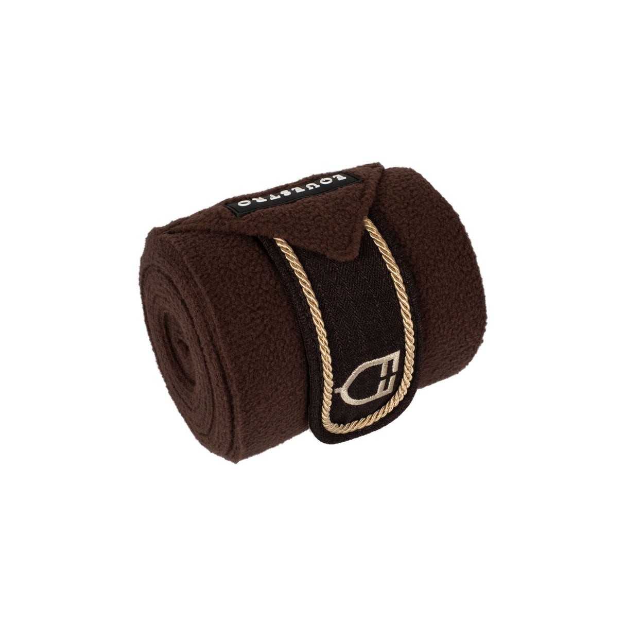 Equestro Fleece Pony Bandages With Embroidered Logo