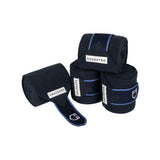 Fleece bandages with hook-and-loop fastening