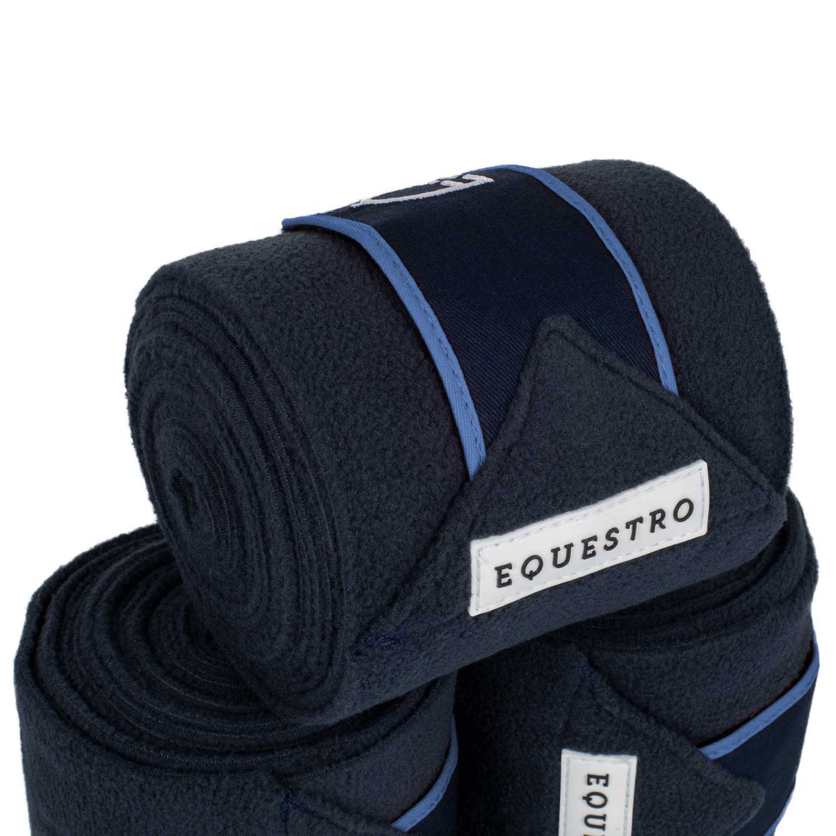 Fleece bandages with hook-and-loop fastening