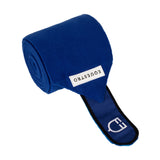 Fleece bandages with hook-and-loop fastening