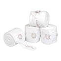 Fleece bandages with rhinestone logo