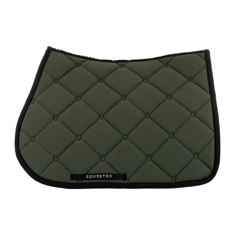 Jumping saddle pad in technical fabric