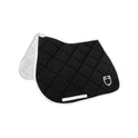 Jumping saddle pad technical fabric with logo