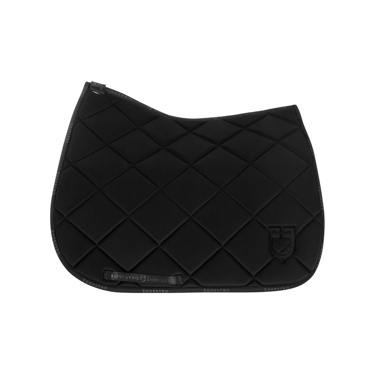 Dressage saddle pad technical fabric GP model (logo stitching defect)