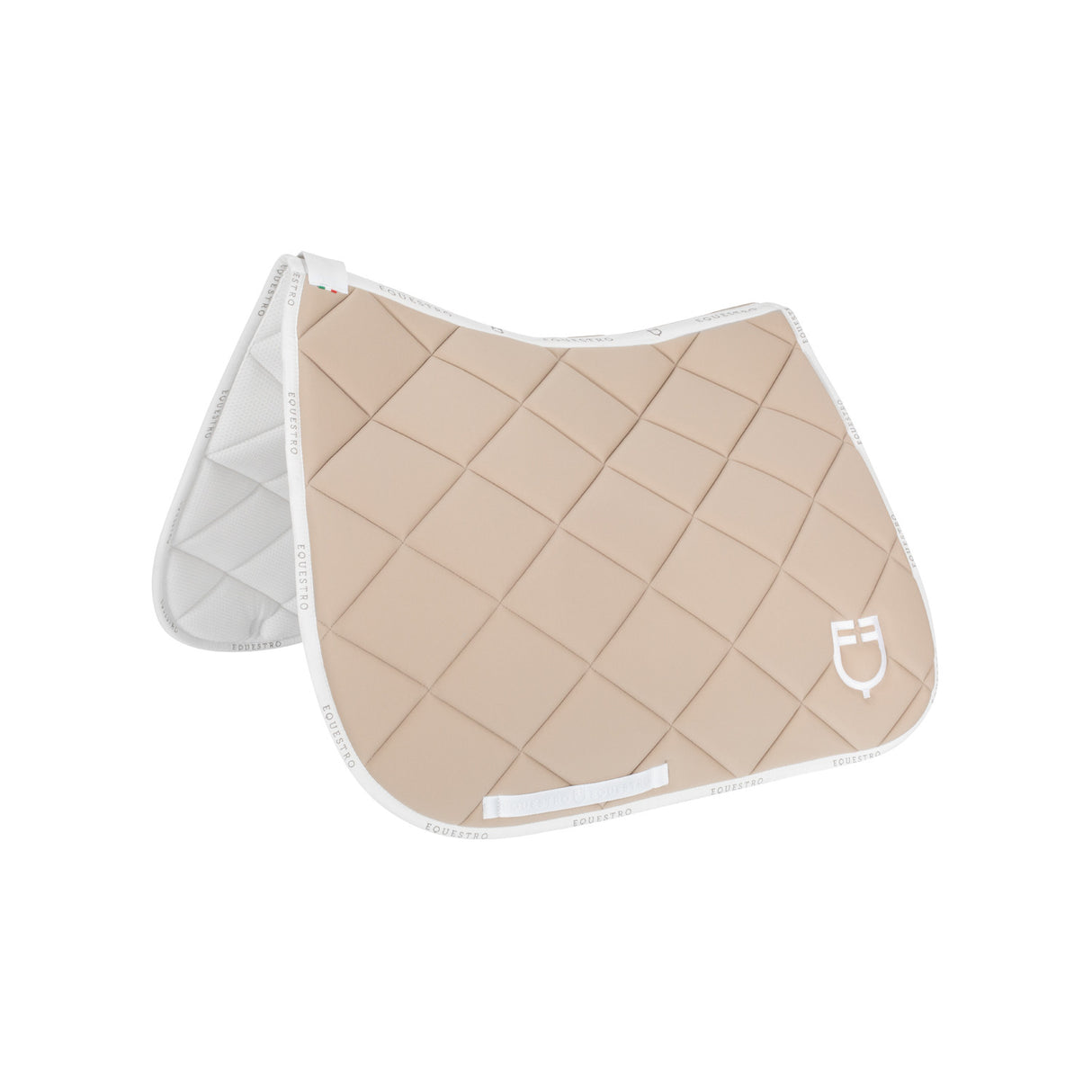 Dressage saddle pad technical fabric GP model (logo stitching defect)
