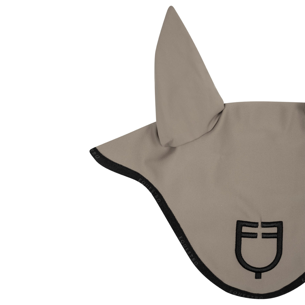 Fly veil in technical fabric with logo