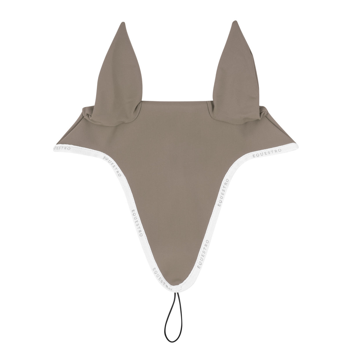 Fly veil in technical fabric with noseband attachment