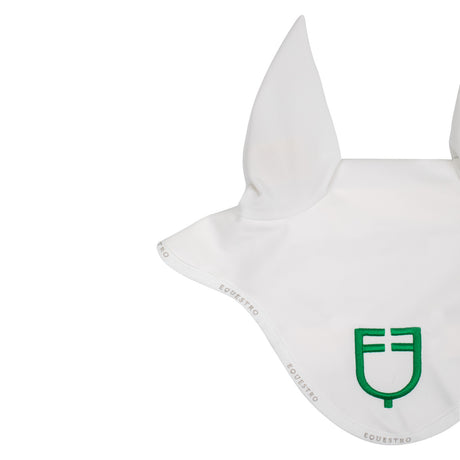 Fly veil in technical fabric with multicolor logo