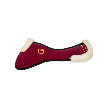 Ecowool memory foam pad with silicone grip and logo