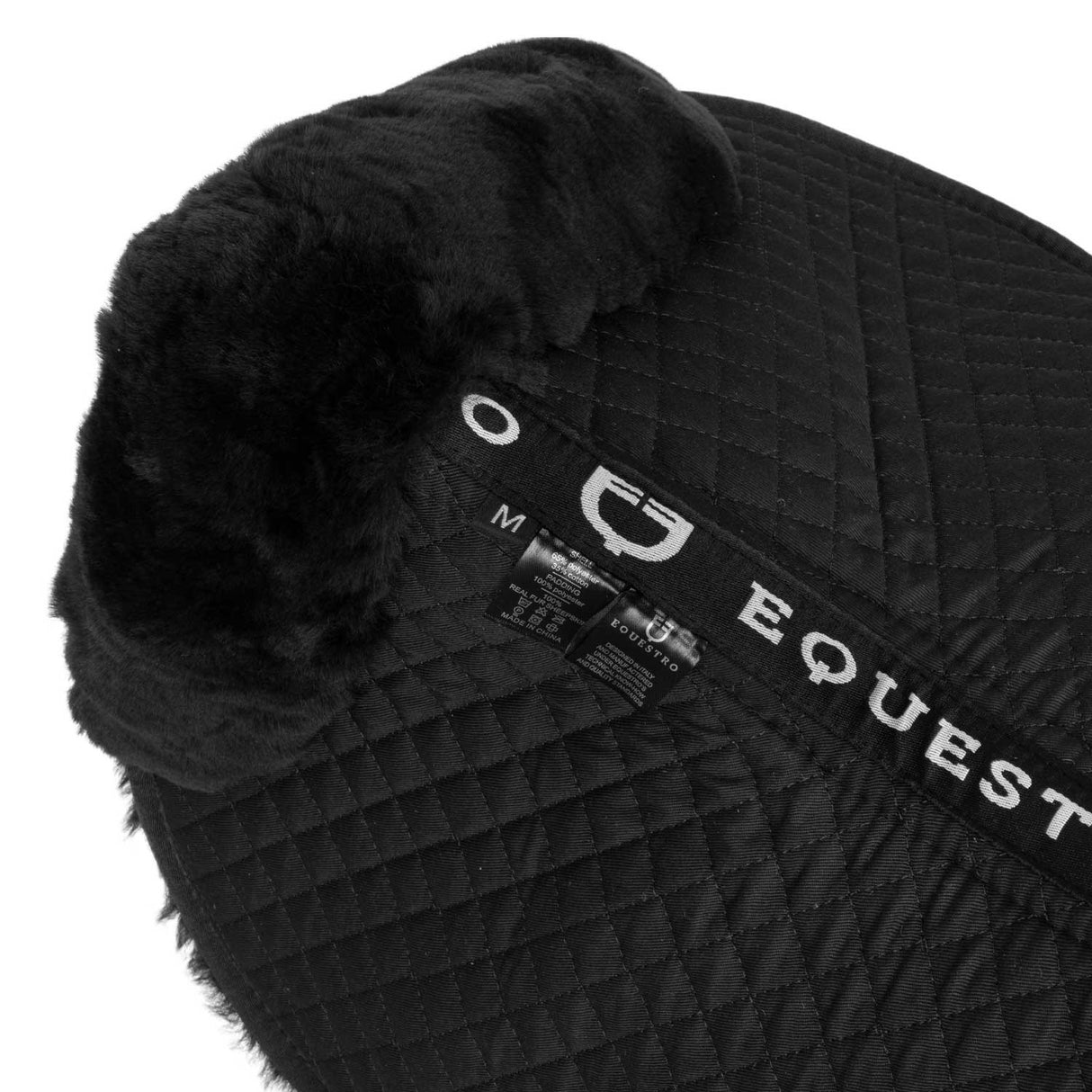 Cotton and sheepskin pad