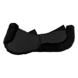 Cotton pad with pockets and sheepskin