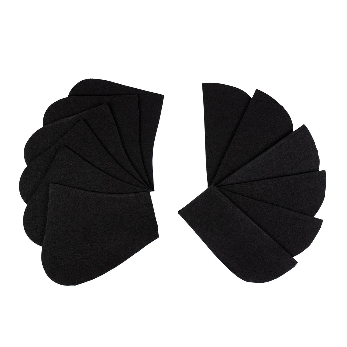 Cotton pad with pockets and sheepskin