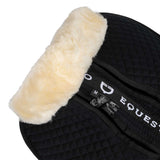 Cotton pad with pockets and sheepskin