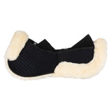 Cotton pad with pockets and sheepskin