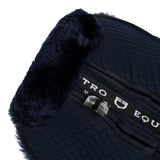 Cotton pad with pockets and sheepskin