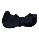 Cotton pad with pockets and sheepskin