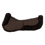 Cotton pad with pockets and sheepskin