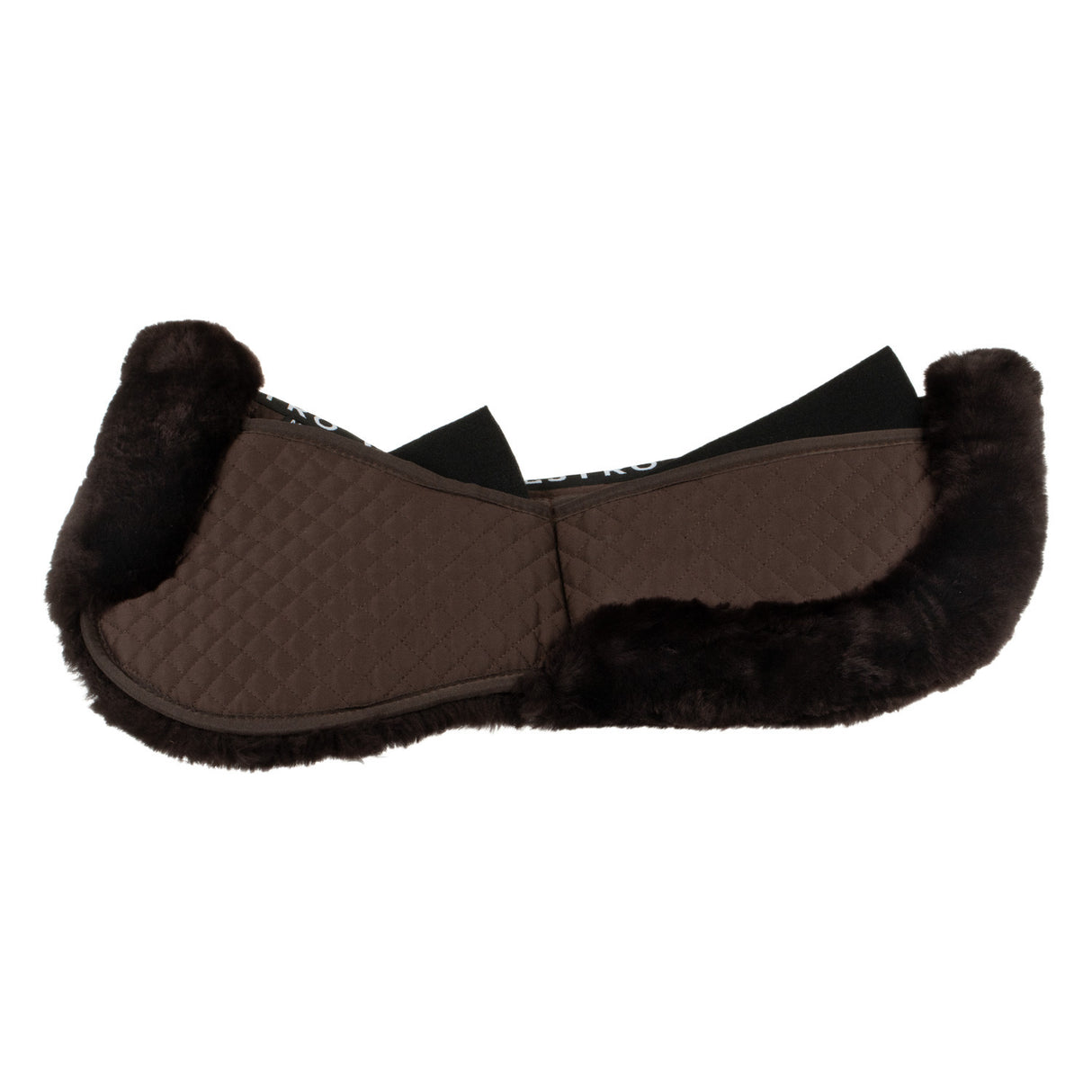 Cotton pad with pockets and sheepskin
