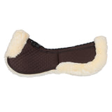 Cotton pad with pockets and sheepskin