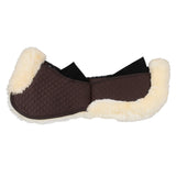 Cotton pad with pockets and sheepskin