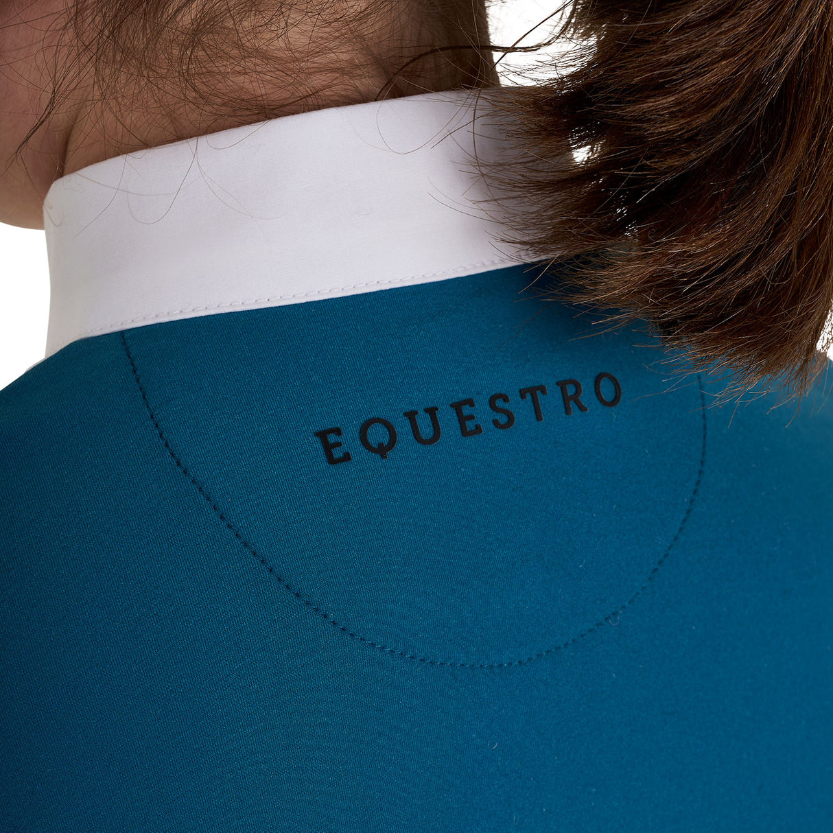 Girls' long-sleeved polo shirt