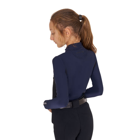 Girls' long-sleeved training base layer