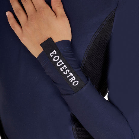 Girls' long-sleeved training base layer
