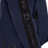 Equestro Girls' Full Zip Sweatshirt Inner Fleece #colour_blue